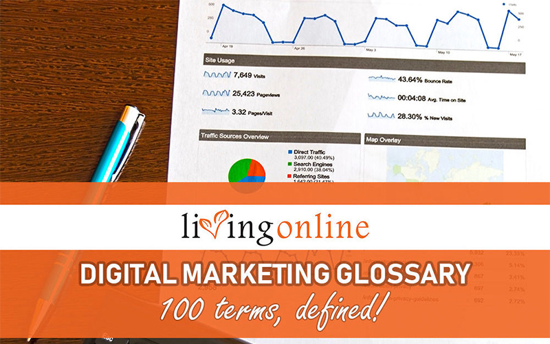 living online digital marketing glossary