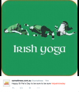Irish Yoga BedBuyer post