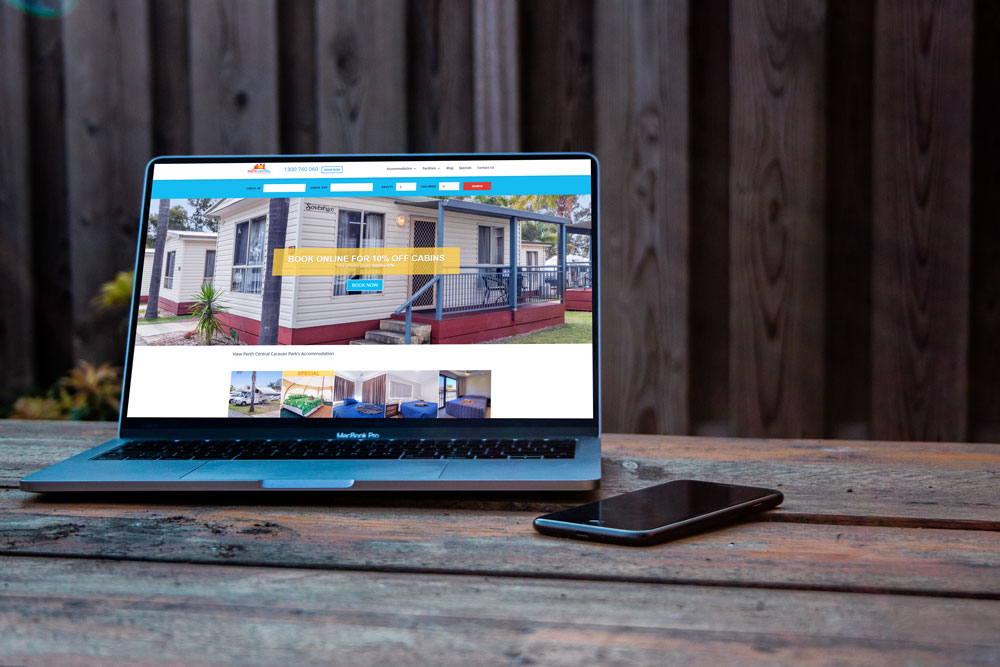 Conversion Rate Optimisation - Perth Central Caravan Park