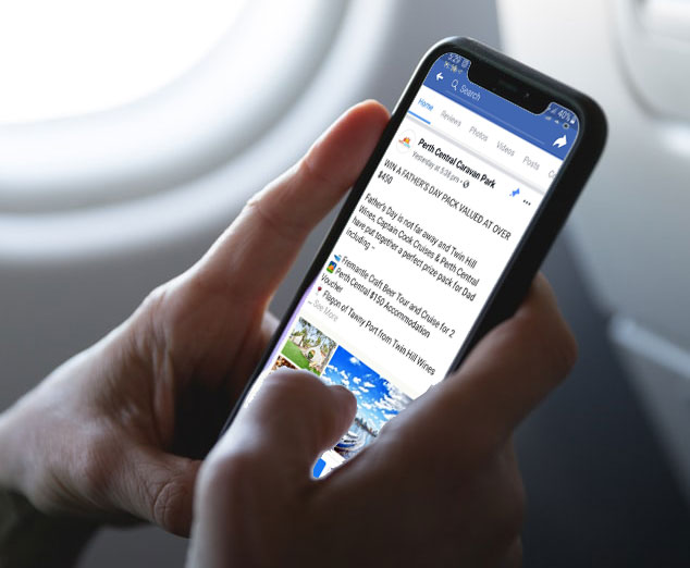 Organic Social Media - Perth Central Caravan Park