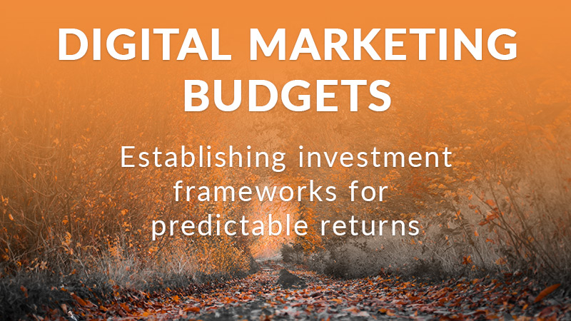 Digital Marketing Budgets