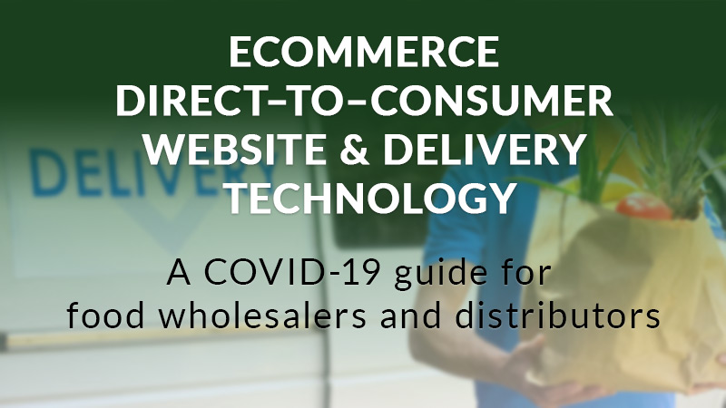 Ecommerce direct-to-consumer website and delivery technology