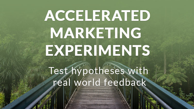 accelerated marketing experiments