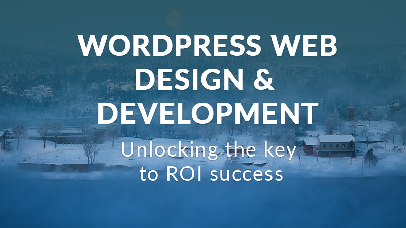 wordpress web design and development