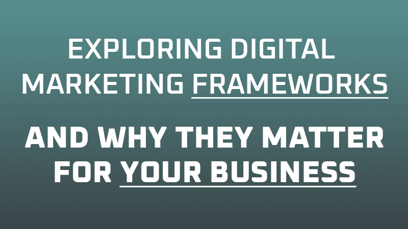 digital marketing frameworks